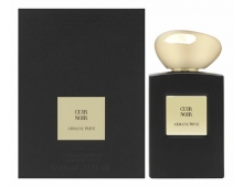 Giorgio Armani Prive Cuir Noir