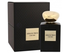 Giorgio Armani Prive Cuir Noir