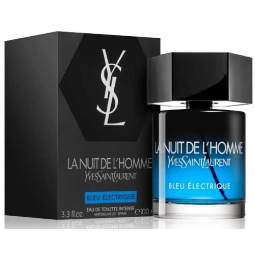Фото Yves Saint Laurent La Nuit De L'Homme Bleu Electrique Изображение - Yves Saint Laurent La Nuit De L'Homme Bleu Electrique