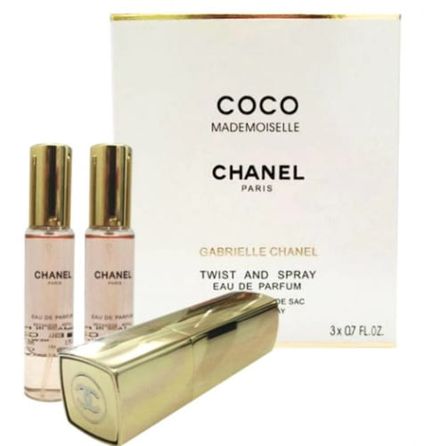 coco chanel mademoiselle twist and spray eau de parfum refill