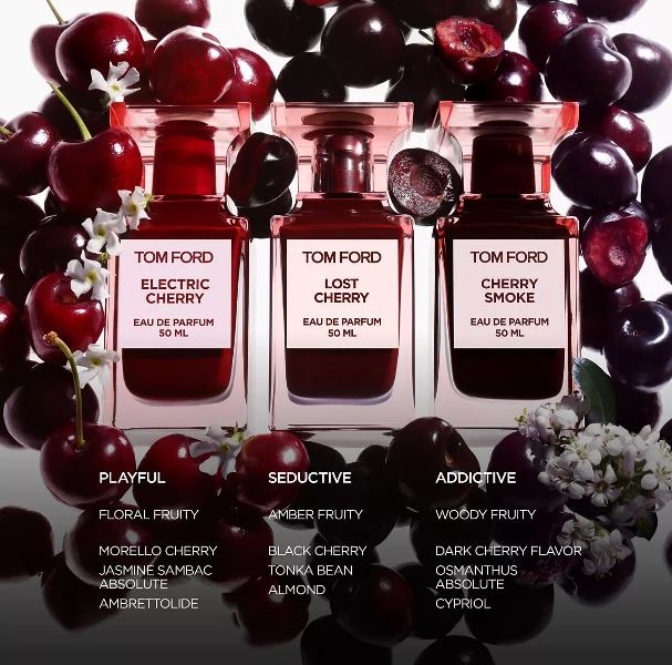 Tom Ford Electric Cherry - купить оригинальный парфюм в Москве